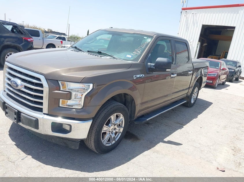 VIN 1FTEW1C82HKC17402 2017 FORD F-150 XLT
