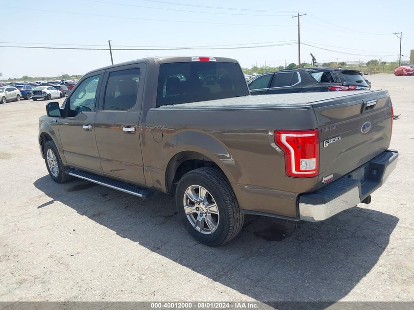 VIN 1FTEW1C82HKC17402 2017 FORD F-150 XLT