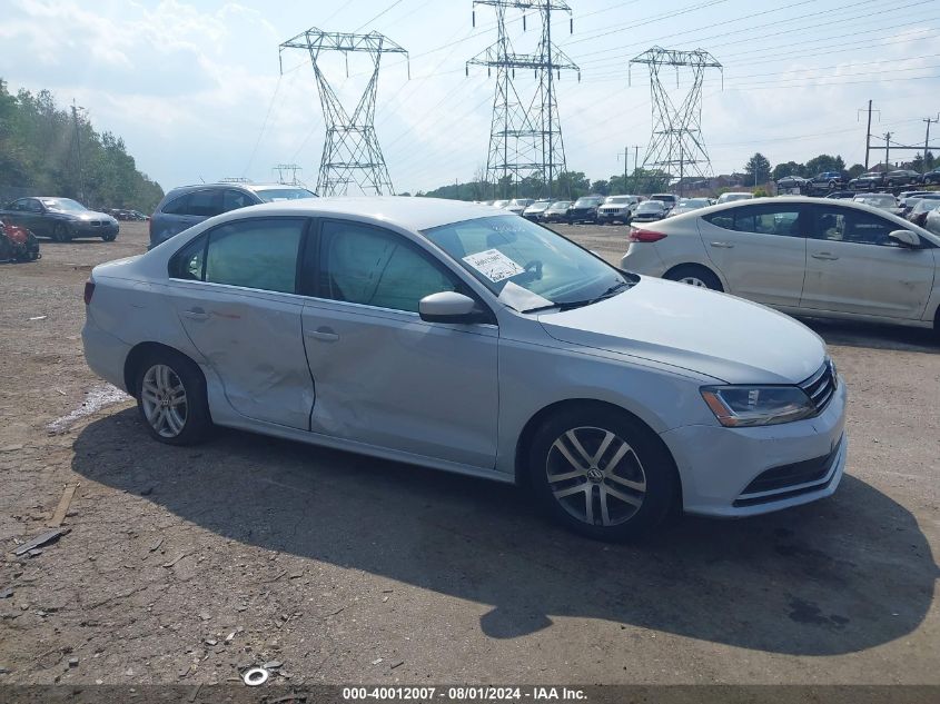 2017 Volkswagen Jetta 1.4T S VIN: 3VW2B7AJ8HM347603 Lot: 40012007