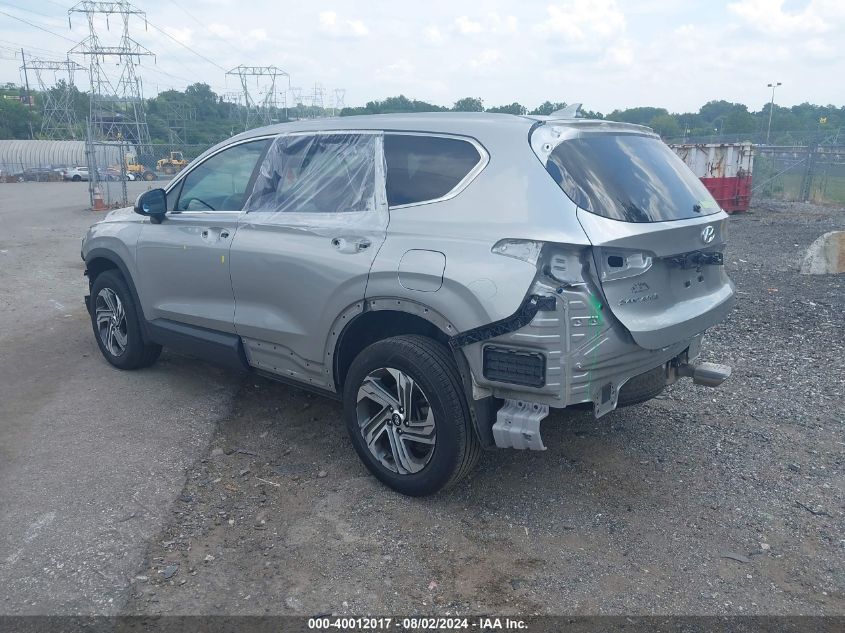 2021 Hyundai Santa Fe Se VIN: 5NMS1DAJ6MH343602 Lot: 40012017