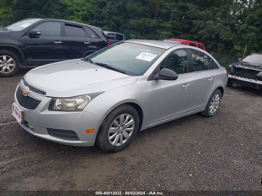 2011 CHEVROLET CRUZE VIN: 5YFBPMBE2NP376782