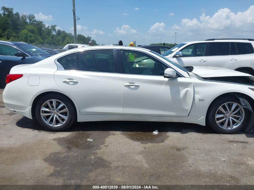 2017 Infiniti Q50 3.0T Premium VIN: JN1EV7AP5HM737097 Lot: 40012039