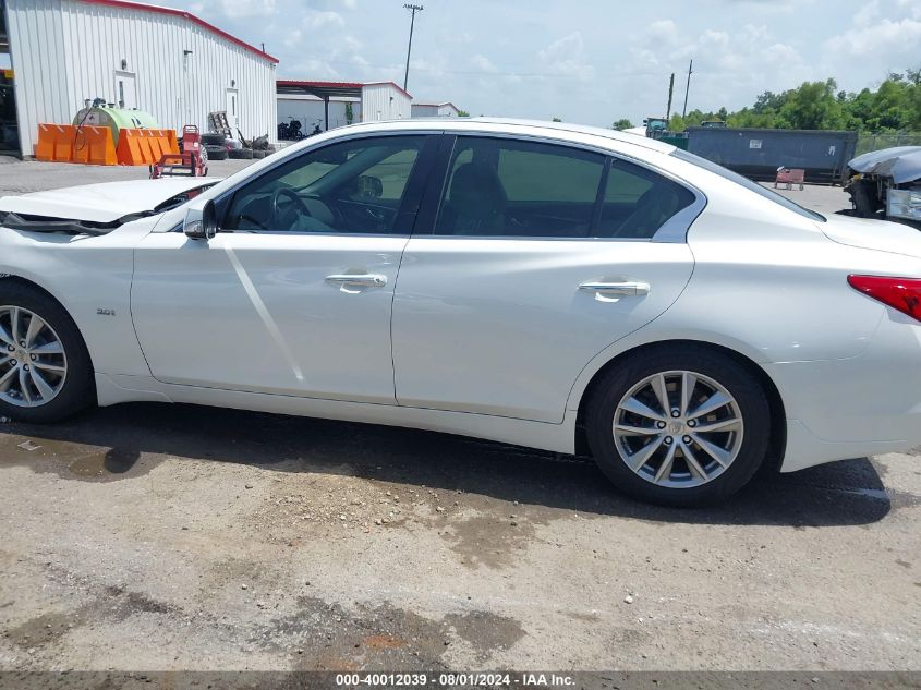 2017 Infiniti Q50 3.0T Premium VIN: JN1EV7AP5HM737097 Lot: 40012039