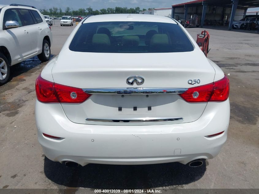 2017 Infiniti Q50 3.0T Premium VIN: JN1EV7AP5HM737097 Lot: 40012039