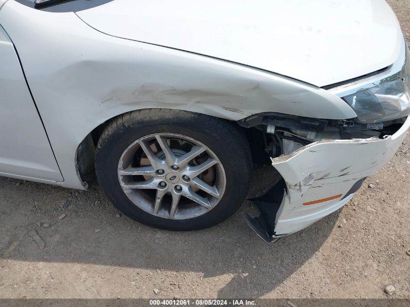 2012 Ford Fusion S VIN: 3FAHP0GAXCR345205 Lot: 40012061