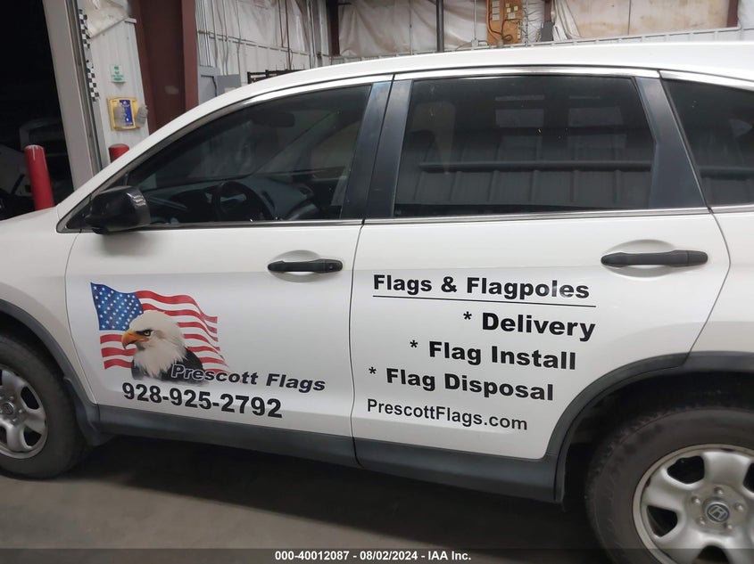 2015 Honda Cr-V Lx VIN: 5J6RM3H38FL025077 Lot: 40012087