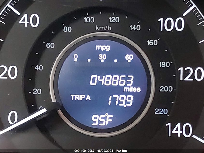 2015 Honda Cr-V Lx VIN: 5J6RM3H38FL025077 Lot: 40012087