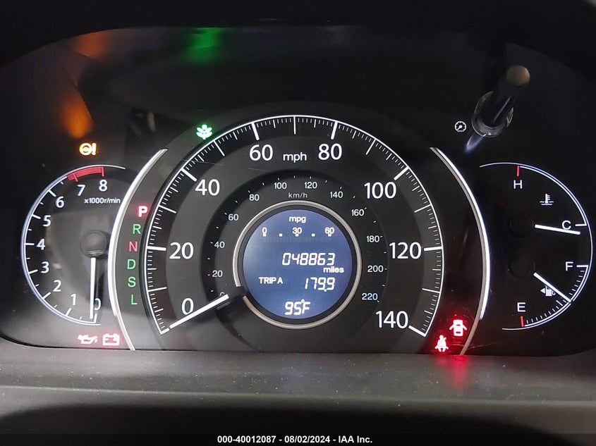 2015 Honda Cr-V Lx VIN: 5J6RM3H38FL025077 Lot: 40012087