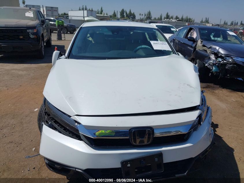 2018 Honda Clarity Plug-In Hybrid VIN: JHMZC5F10JC023918 Lot: 40012095