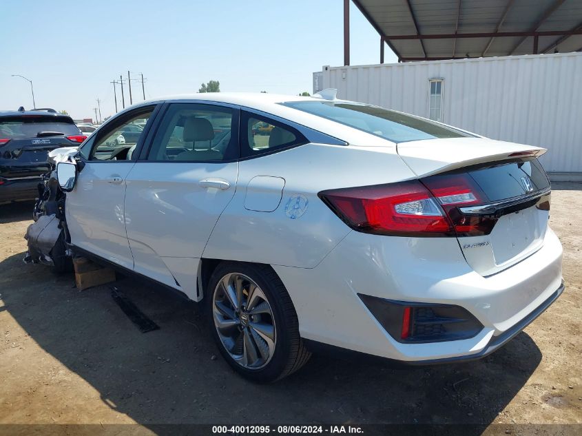 2018 Honda Clarity Plug-In Hybrid VIN: JHMZC5F10JC023918 Lot: 40012095