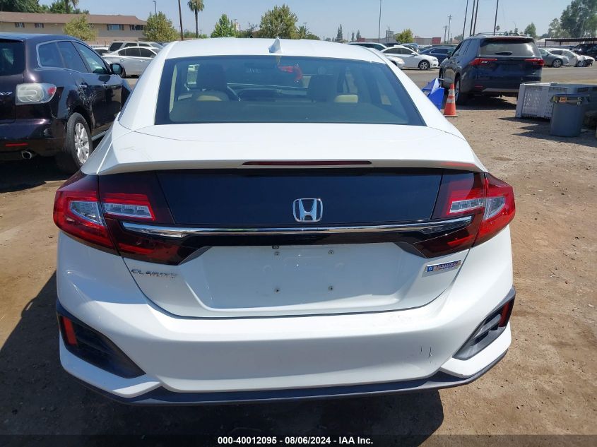 2018 Honda Clarity Plug-In Hybrid VIN: JHMZC5F10JC023918 Lot: 40012095