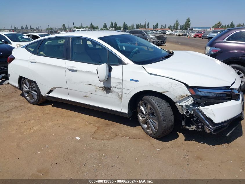 2018 Honda Clarity Plug-In Hybrid VIN: JHMZC5F10JC023918 Lot: 40012095