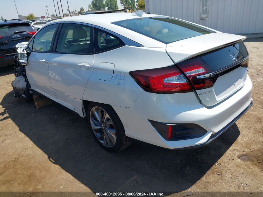 2018 Honda Clarity Plug-In Hybrid VIN: JHMZC5F10JC023918 Lot: 40012095