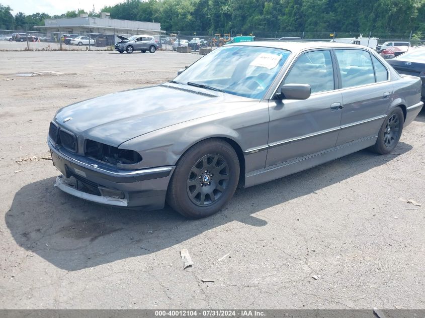 WBAGH83491DP24409 | 2001 BMW 740IL