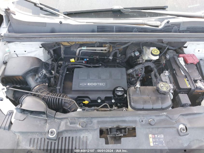 2017 Chevrolet Trax Lt VIN: KL7CJLSB2HB177592 Lot: 40012107