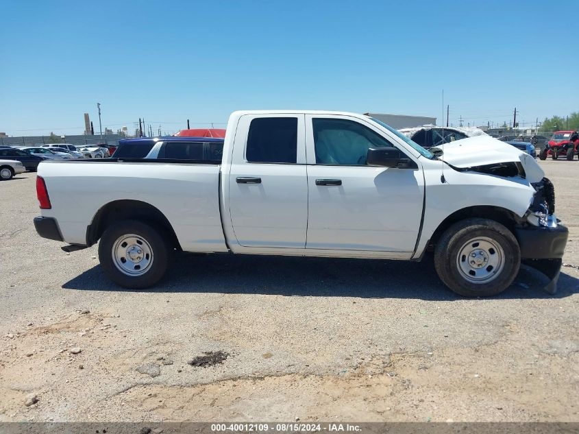 2022 Ram 1500 Classic Tradesman Quad Cab 4X2 6'4 Box VIN: 1C6RR6FG4NS245486 Lot: 40012109