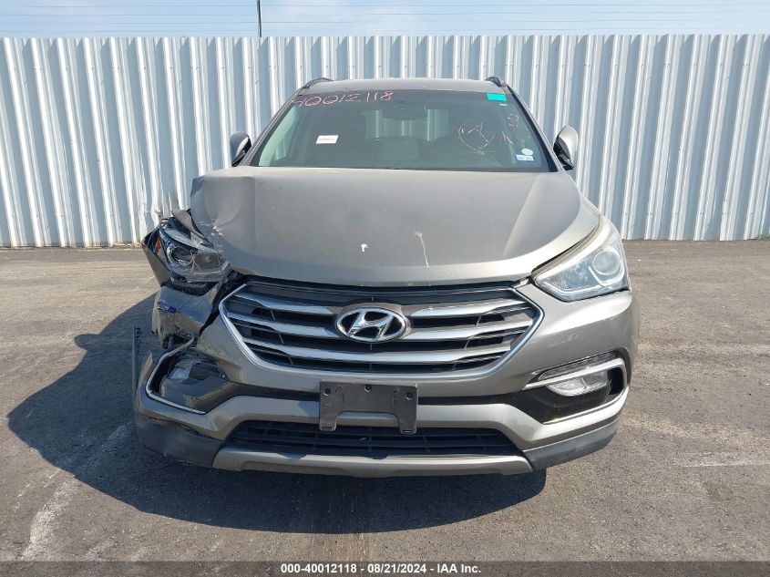 2018 Hyundai Santa Fe Sport 2.4L VIN: 5XYZU3LB0JG525193 Lot: 40012118