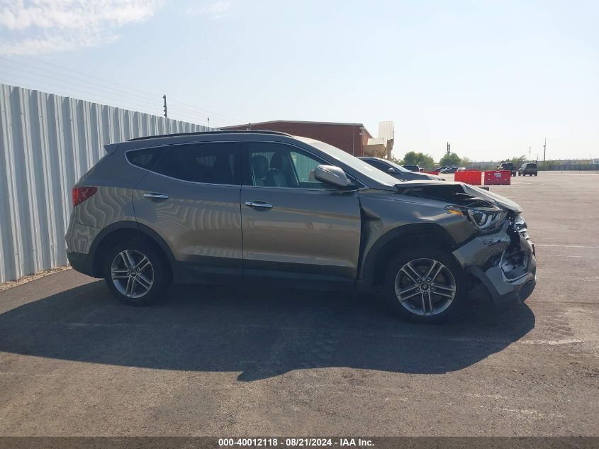 2018 Hyundai Santa Fe Sport 2.4L VIN: 5XYZU3LB0JG525193 Lot: 40012118