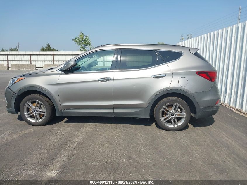 2018 Hyundai Santa Fe Sport 2.4L VIN: 5XYZU3LB0JG525193 Lot: 40012118