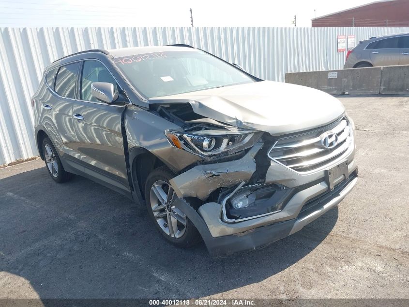 2018 Hyundai Santa Fe Sport 2.4L VIN: 5XYZU3LB0JG525193 Lot: 40012118