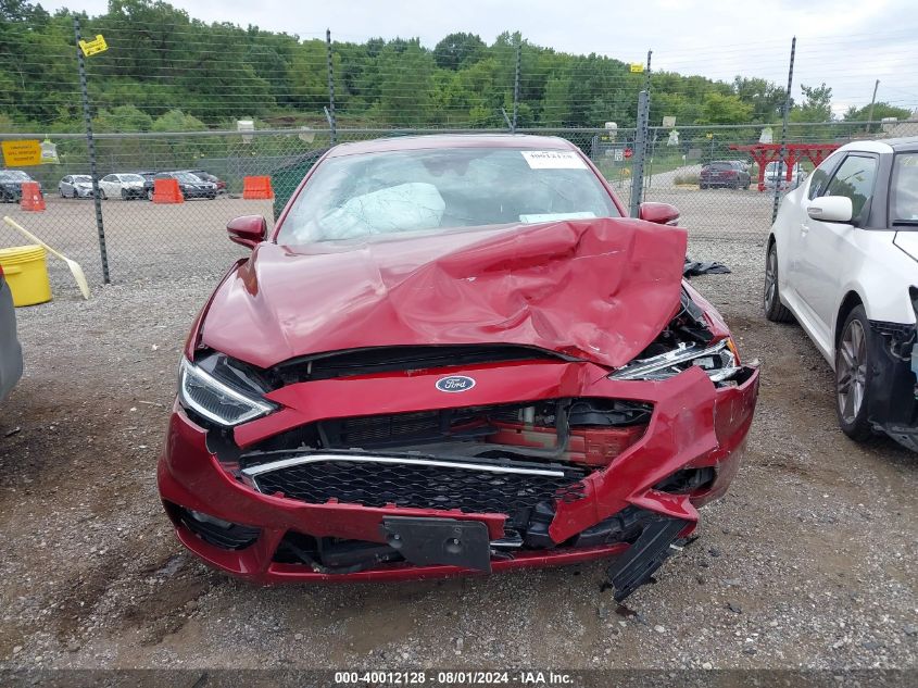 2017 Ford Fusion Sport VIN: 3FA6P0VP0HR205489 Lot: 40012128