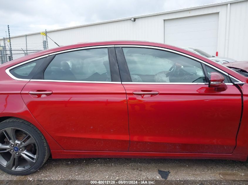 2017 Ford Fusion Sport VIN: 3FA6P0VP0HR205489 Lot: 40012128