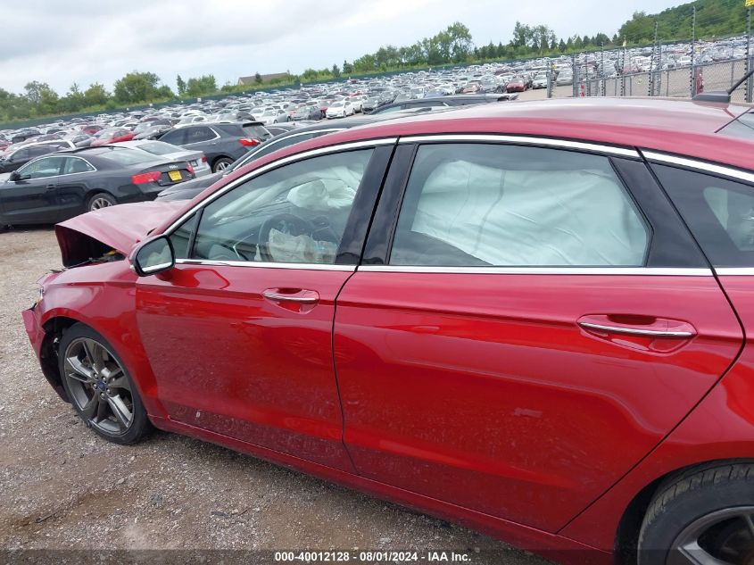 2017 Ford Fusion Sport VIN: 3FA6P0VP0HR205489 Lot: 40012128