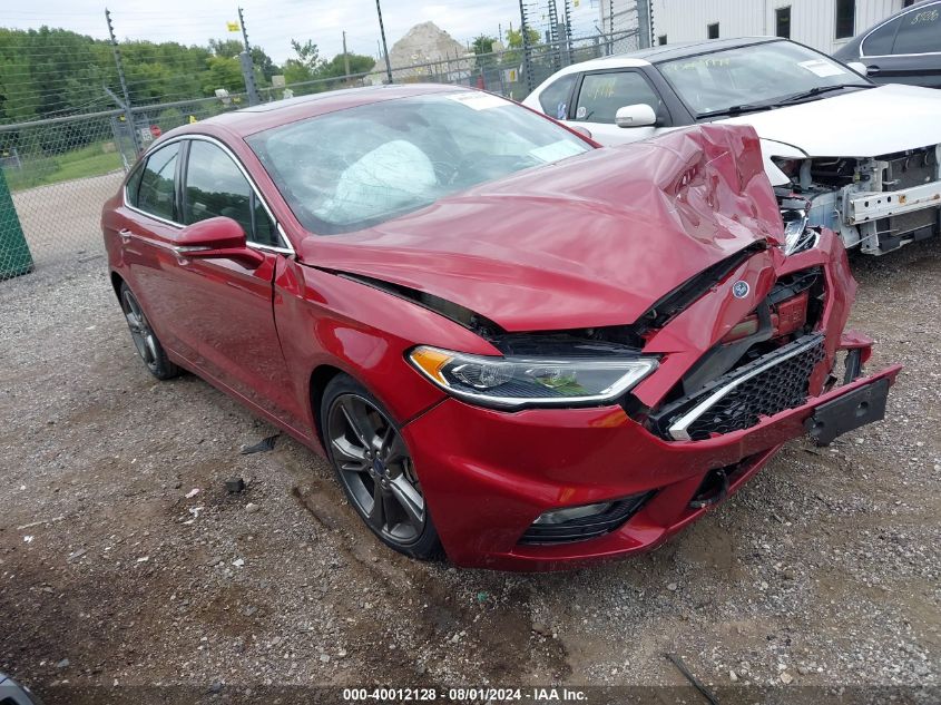 3FA6P0VP0HR205489 2017 FORD FUSION - Image 1