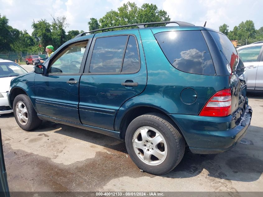 2003 Mercedes-Benz Ml 350 VIN: 4JGAB57E83A420600 Lot: 40012133