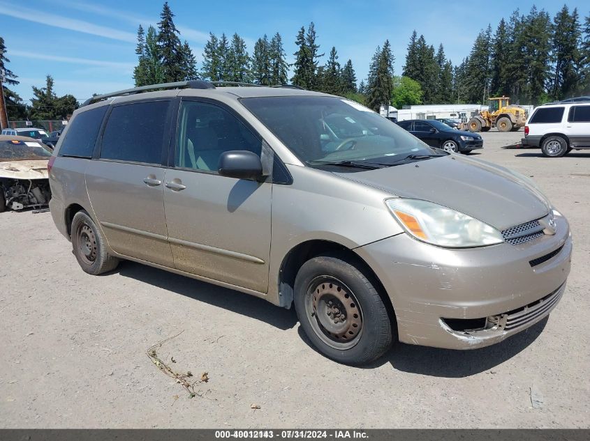 2004 Toyota Sienna Le VIN: 5TDZA23C44S139749 Lot: 40012143