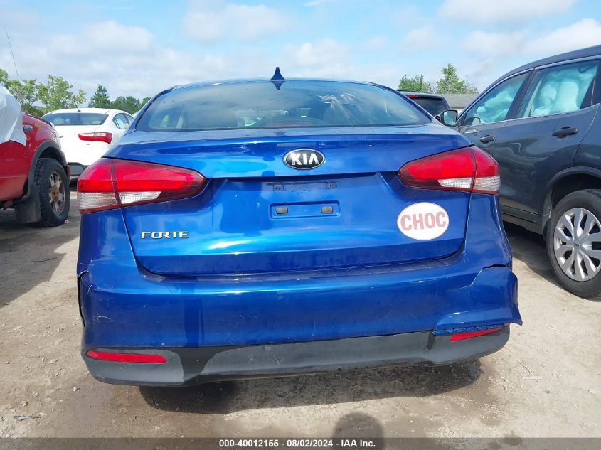 2017 Kia Forte Lx VIN: 3KPFK4A71HE052831 Lot: 40012155