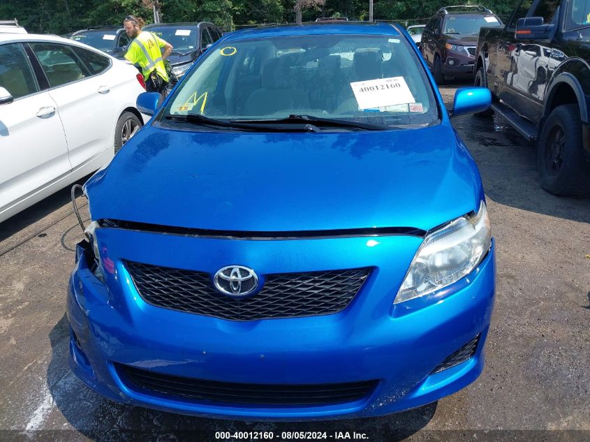 2010 Toyota Corolla Le VIN: 2T1BU4EE6AC351592 Lot: 40012160