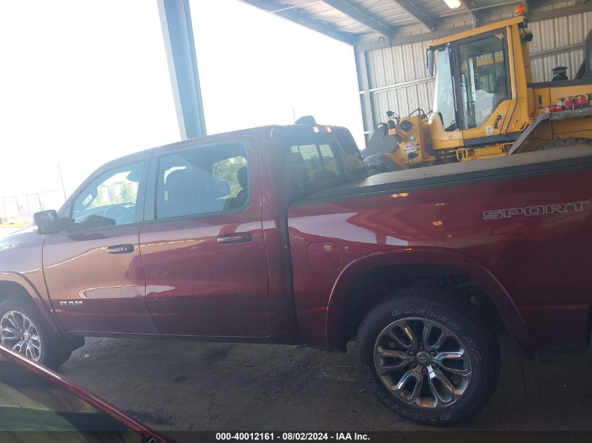 2022 Ram 1500 Laramie 4X4 5'7 Box VIN: 1C6SRFJTXNN430324 Lot: 40012161