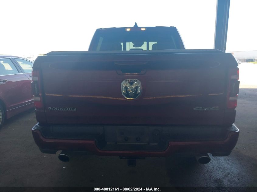 2022 Ram 1500 Laramie 4X4 5'7 Box VIN: 1C6SRFJTXNN430324 Lot: 40012161