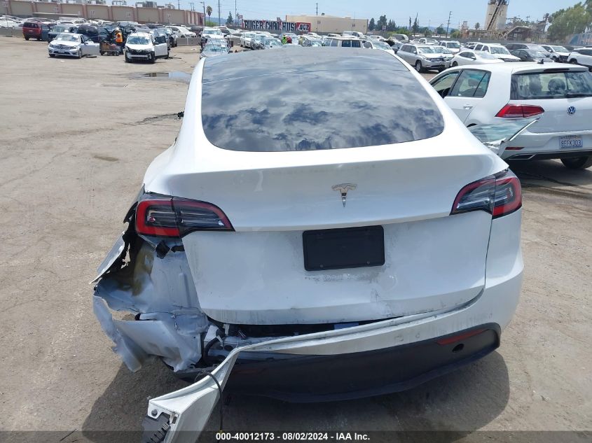 2021 Tesla Model Y Standard Range Rear-Wheel Drive VIN: 5YJYGDEDXMF107503 Lot: 40012173