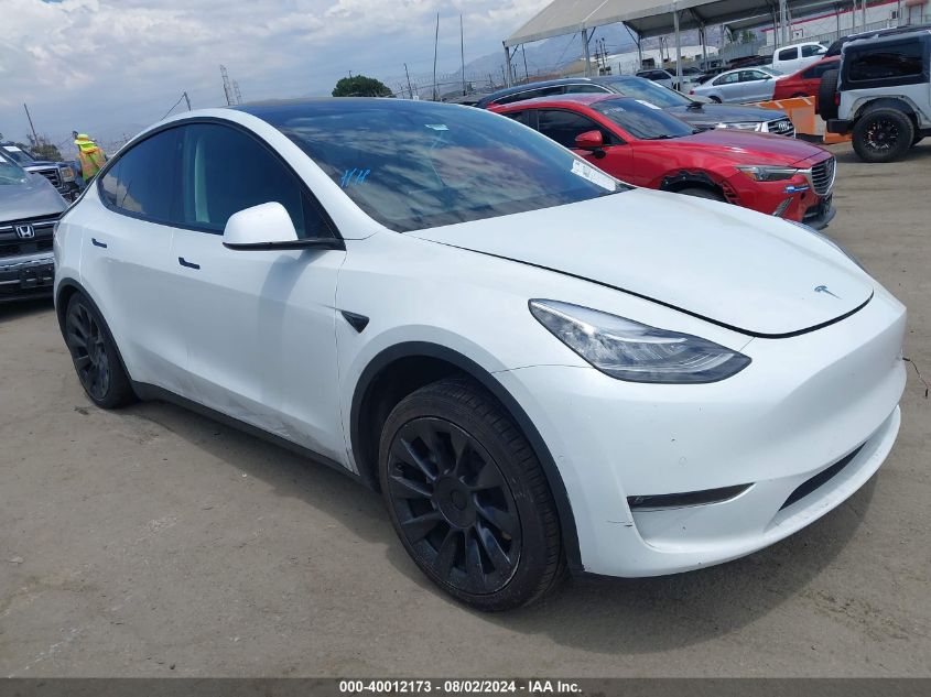 5YJYGDEDXMF107503 2021 TESLA MODEL Y - Image 1