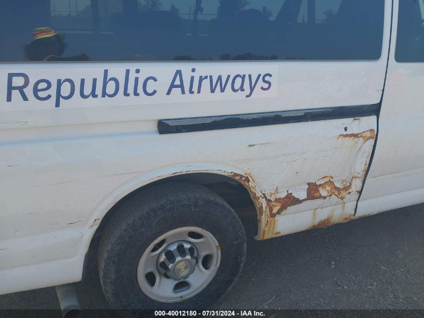 2012 Chevrolet Express 3500 Lt VIN: 1GAZG1FA3C1170563 Lot: 40012180