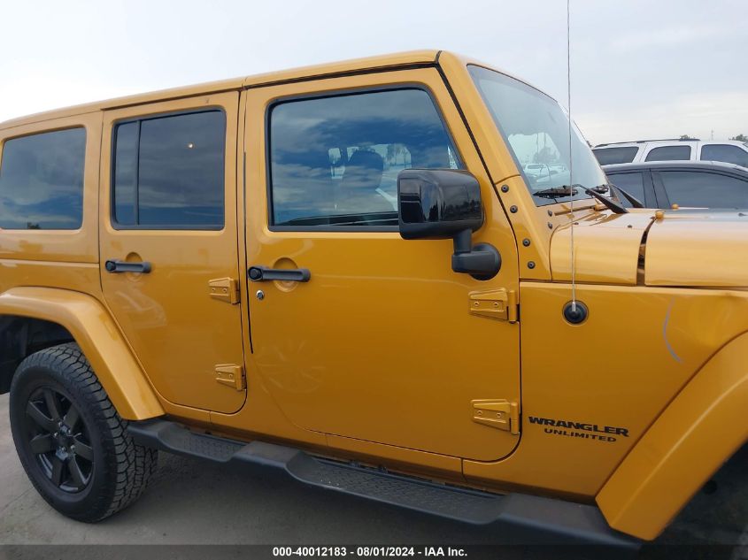 2014 Jeep Wrangler Unlimited Altitude VIN: 1C4BJWEG8EL304343 Lot: 40012183