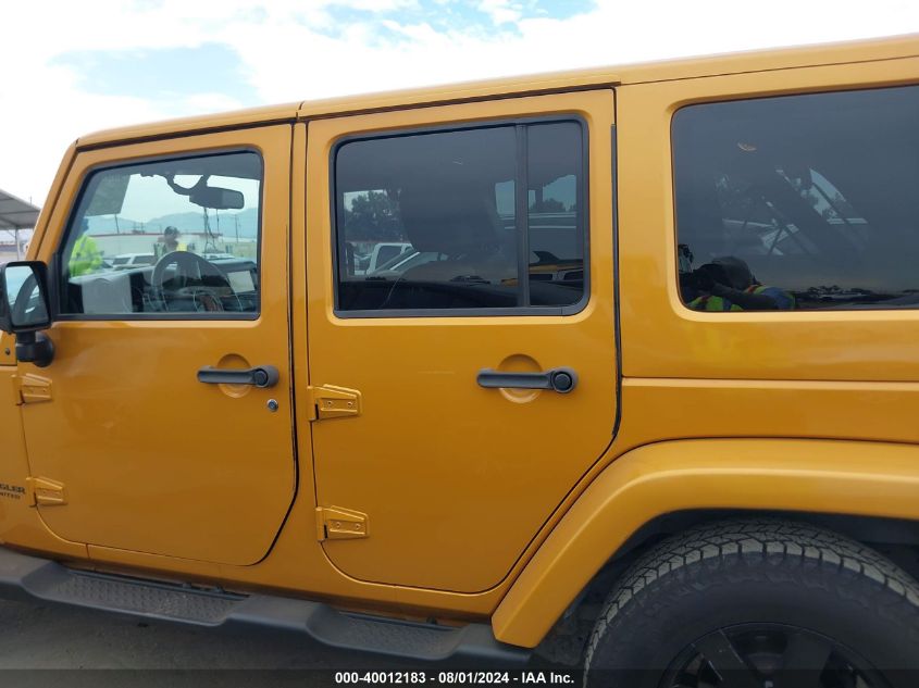 2014 Jeep Wrangler Unlimited Altitude VIN: 1C4BJWEG8EL304343 Lot: 40012183