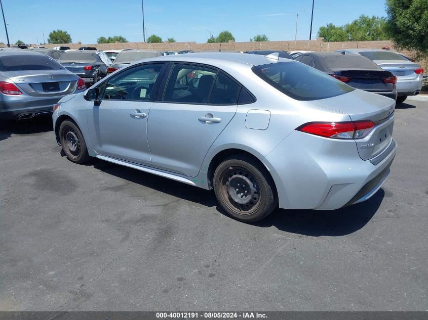 2020 Toyota Corolla Le VIN: JTDEPRAE1LJ092282 Lot: 40012191