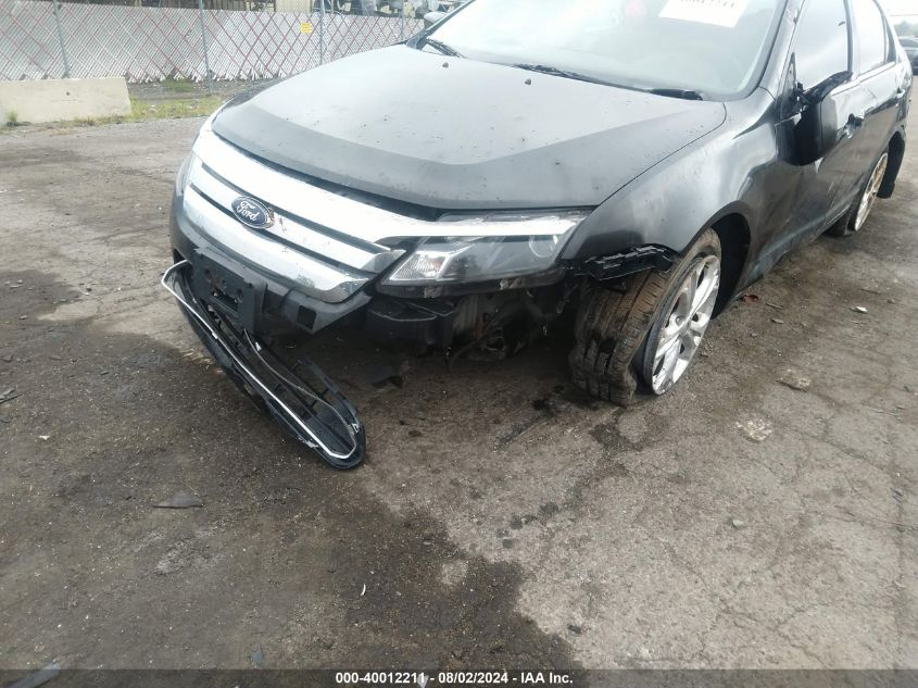 2012 Ford Fusion Se VIN: 3FAHP0HAXCR315619 Lot: 40012211