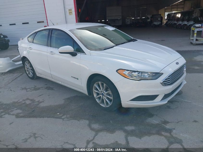 3FA6P0LU2HR182211 2017 FORD FUSION - Image 1