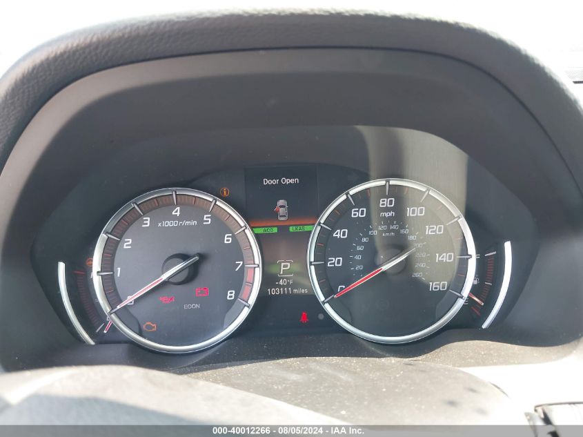 VIN 19UUB1F68KA004423 2019 ACURA TLX TECH   A-SPEC PKGS