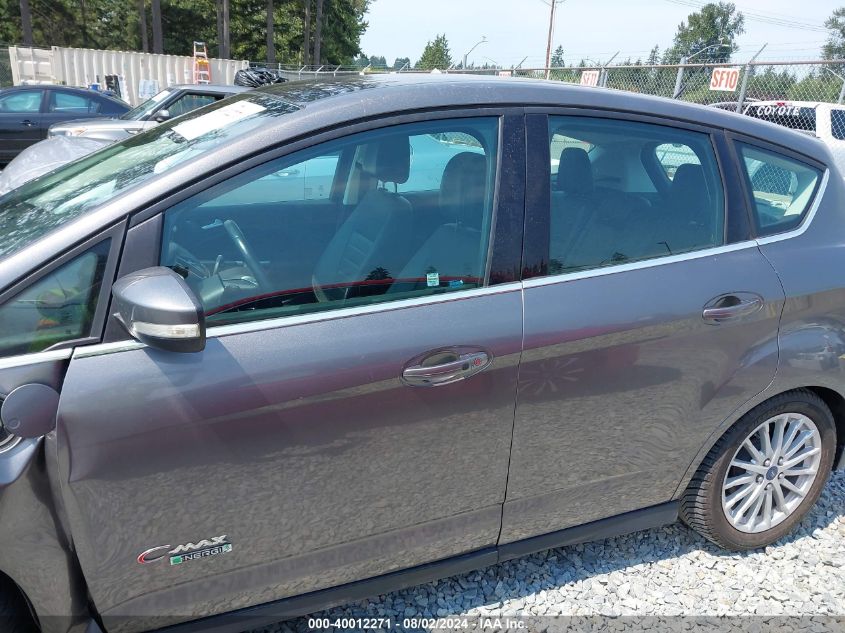 2013 Ford C-Max Energi Sel VIN: 1FADP5CUXDL542189 Lot: 40012271