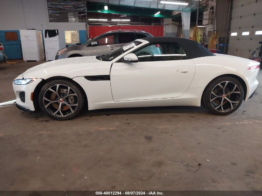 2021 Jaguar F-Type P300 Rwd Automatic VIN: SAJDD5GX9MCK75359 Lot: 40012294