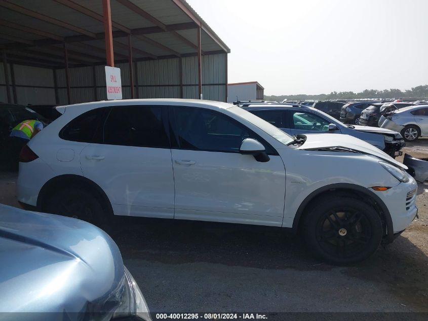 2014 Porsche Cayenne Diesel VIN: WP1AF2A26ELA35886 Lot: 40012295