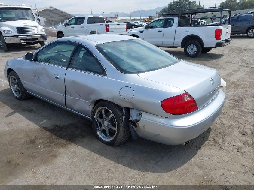 2001 Acura Cl 3.2 Type S VIN: 19UYA42791A016616 Lot: 40012319