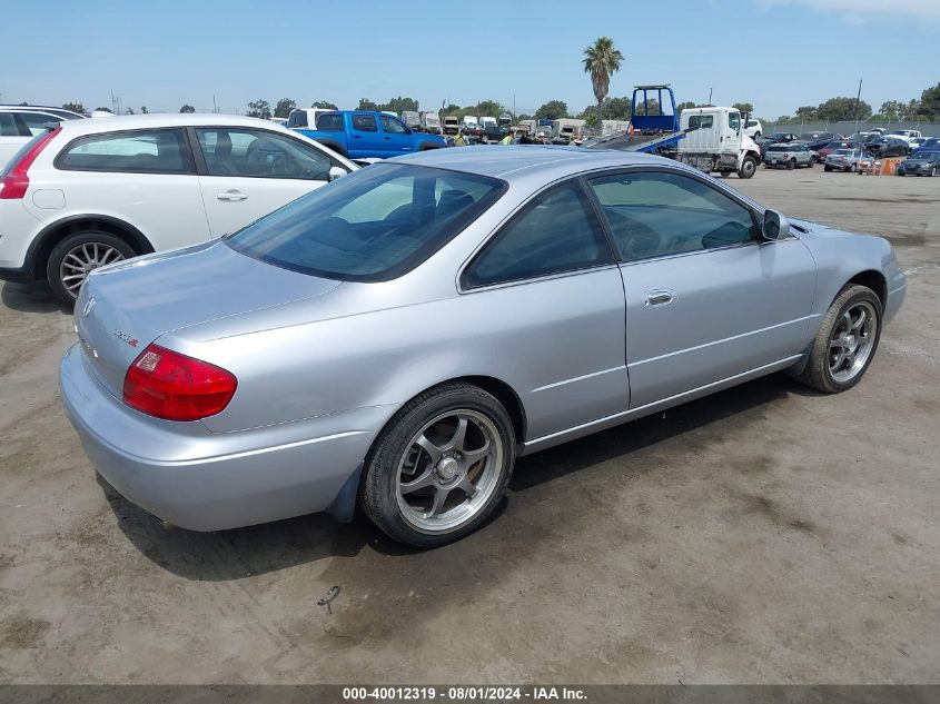 2001 Acura Cl 3.2 Type S VIN: 19UYA42791A016616 Lot: 40012319