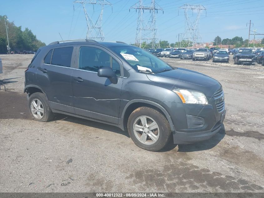 2016 Chevrolet Trax Lt VIN: 3GNCJPSB8GL125785 Lot: 40012322