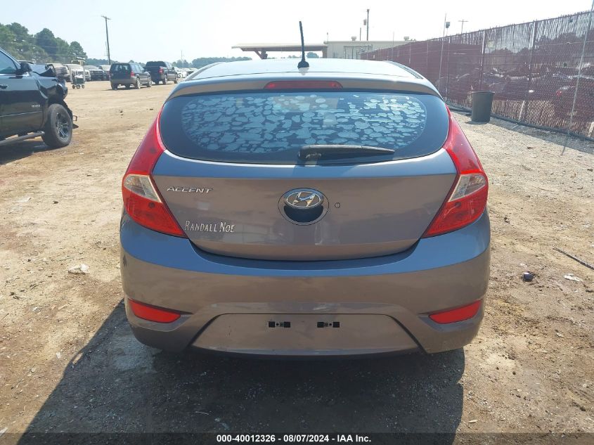 2015 Hyundai Accent Gs VIN: KMHCT5AE6FU217903 Lot: 40012326